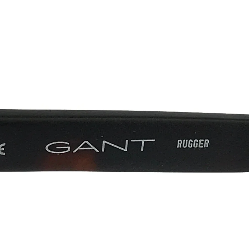 GANT Rugger Eyeglasses Frames GR TILDEN SBLK Satin Black Half Rim 49-20-140